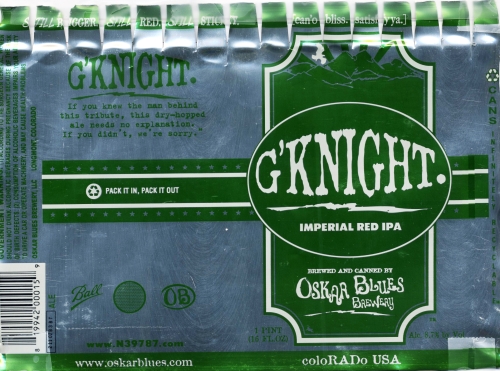 G'KNIGHT Imperial Red IPA